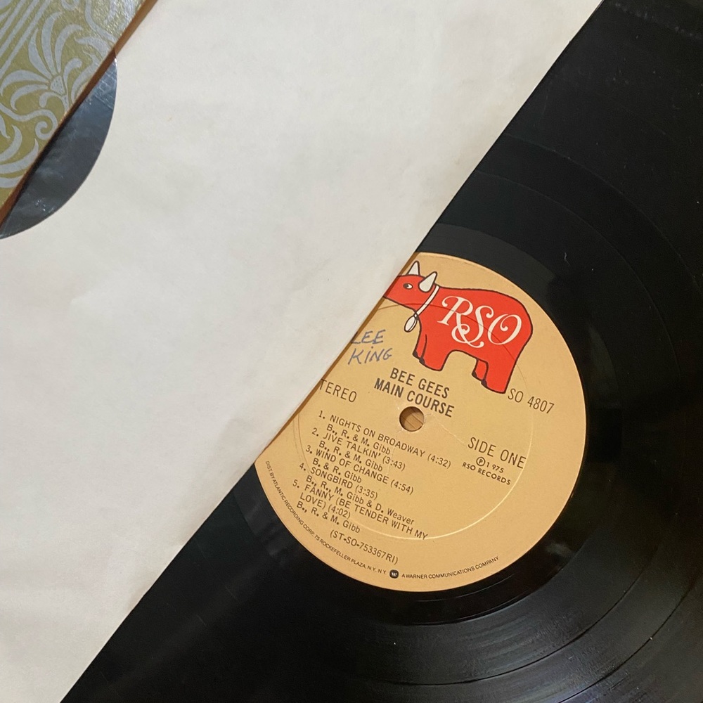 Vintage Beatles Record Bundle Collectible